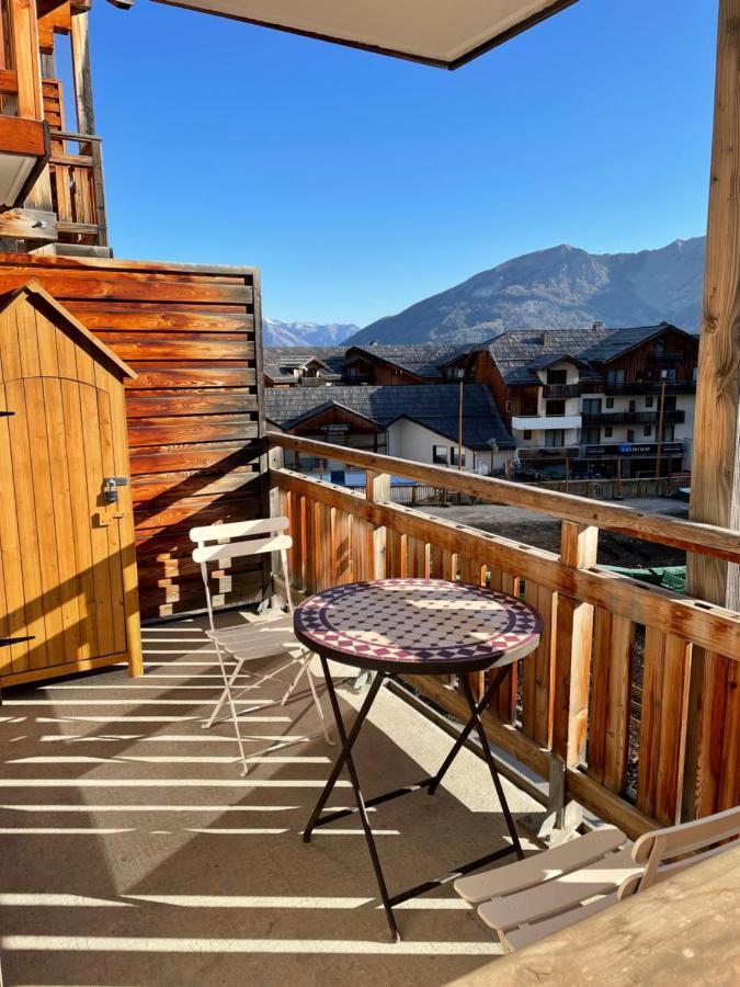 Front Neige 1800, Cosy 4-6P, Parking Couvert Apartment Les Orres Exterior photo